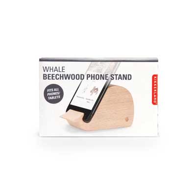Whale phone stand