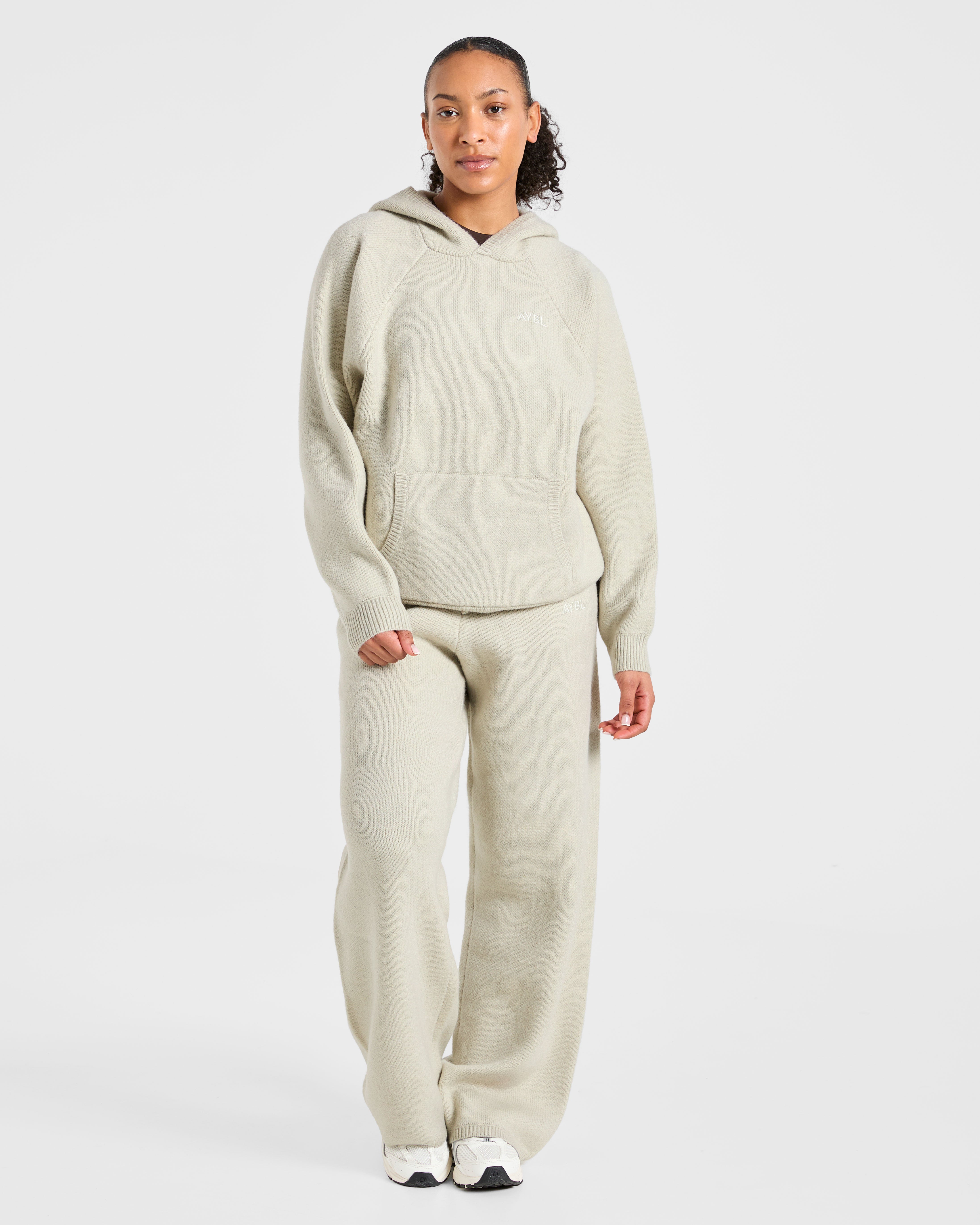Soft Oversized Knitted Hoodie