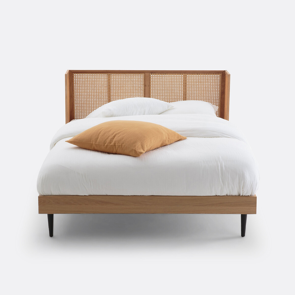 LA REDOUTE INTERIEURS<br>Cama de rattan com base de cama WASKA