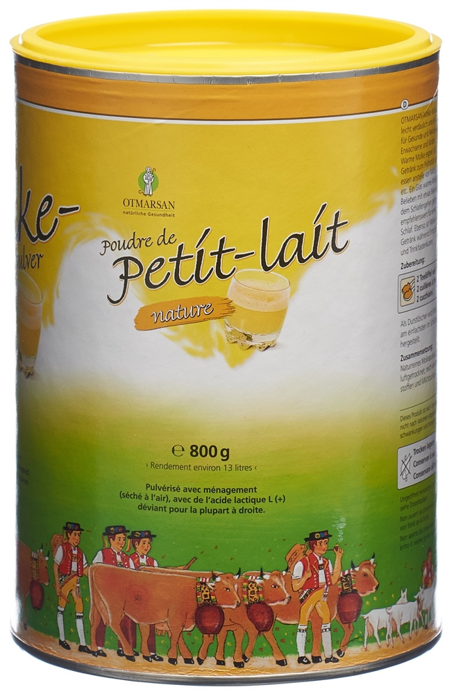OTMARSAN Kurmolke natur pulverisiert Ds 800 g