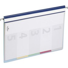 Dossier d'organisation DIVISOFlex, A4, bleu