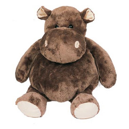 Peluche Hippo   Taupe        Moyen modèle   de               Histoire d'ours