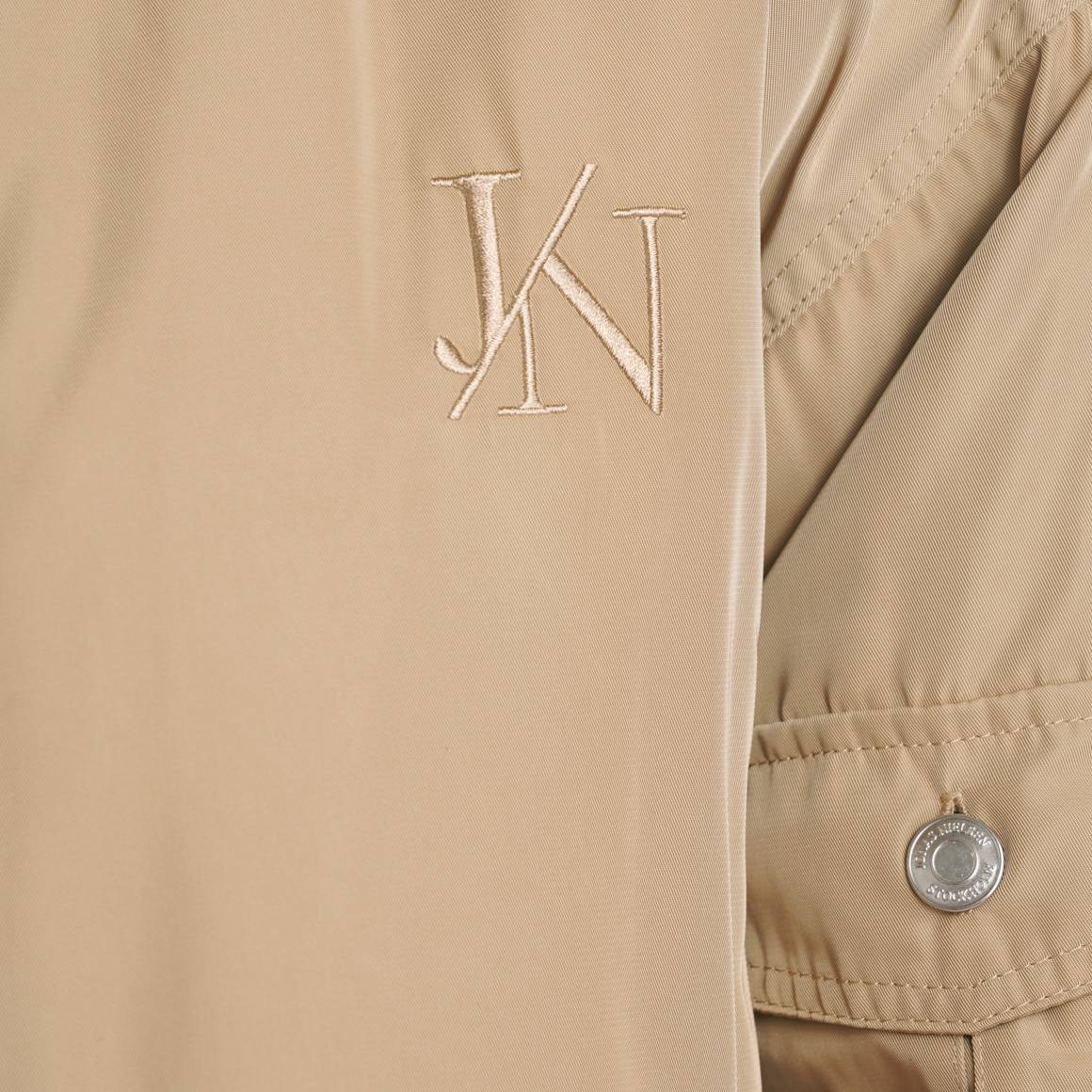 Jonas Nielsen Damen Bomberjacke mit Reißverschluss beige