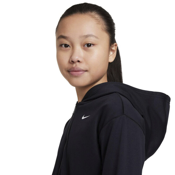 Nike Therma Fit Full Zip Haettetroje Sort