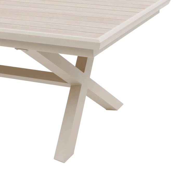Table de jardin extensible AXIOME Lin & Argile
