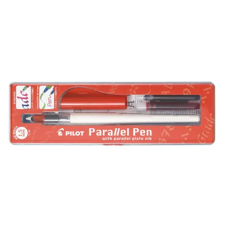 Pilot Füllfederhalter Parallel Pen, 1,5mm, rot