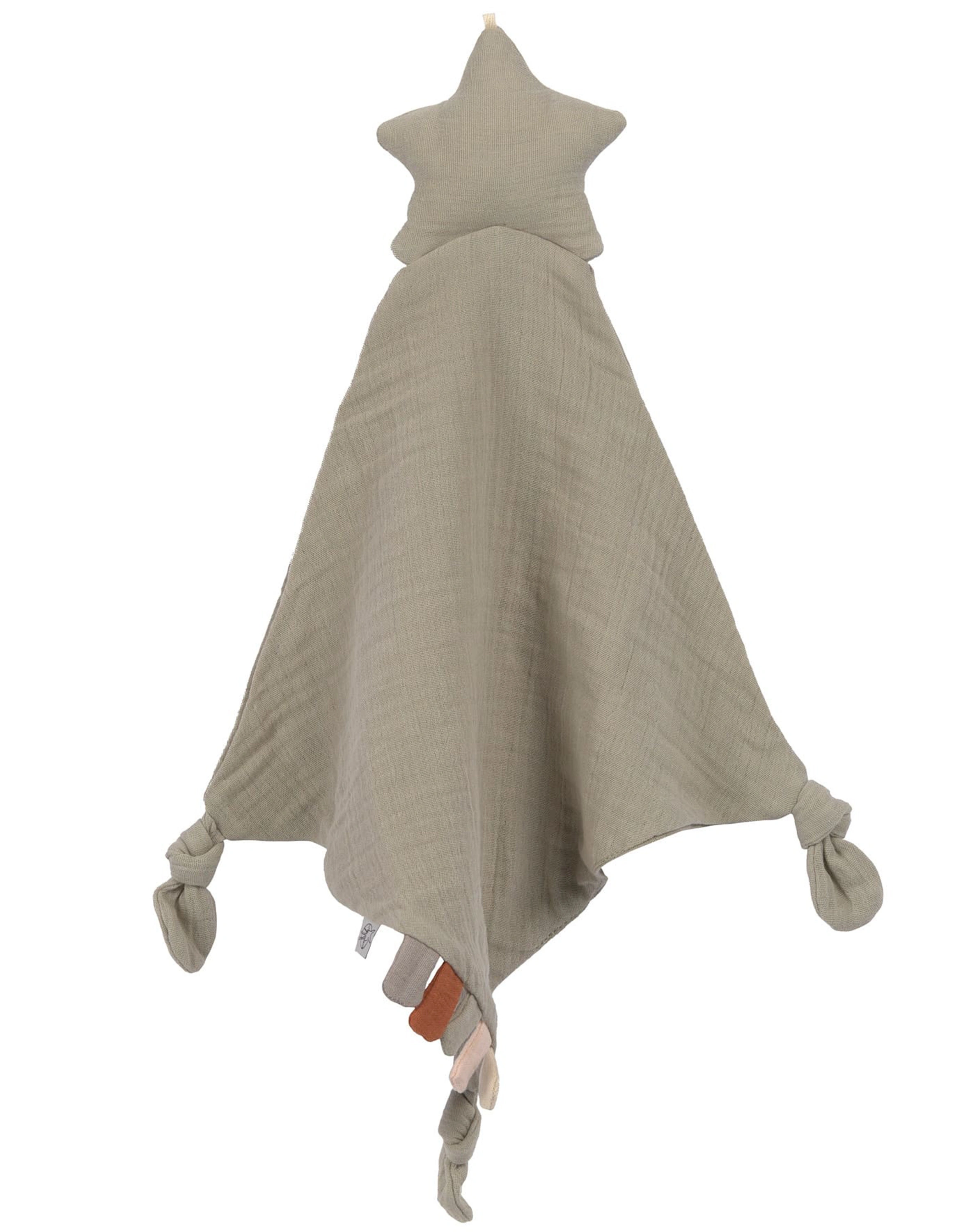 Schmusetuch STAR in olive