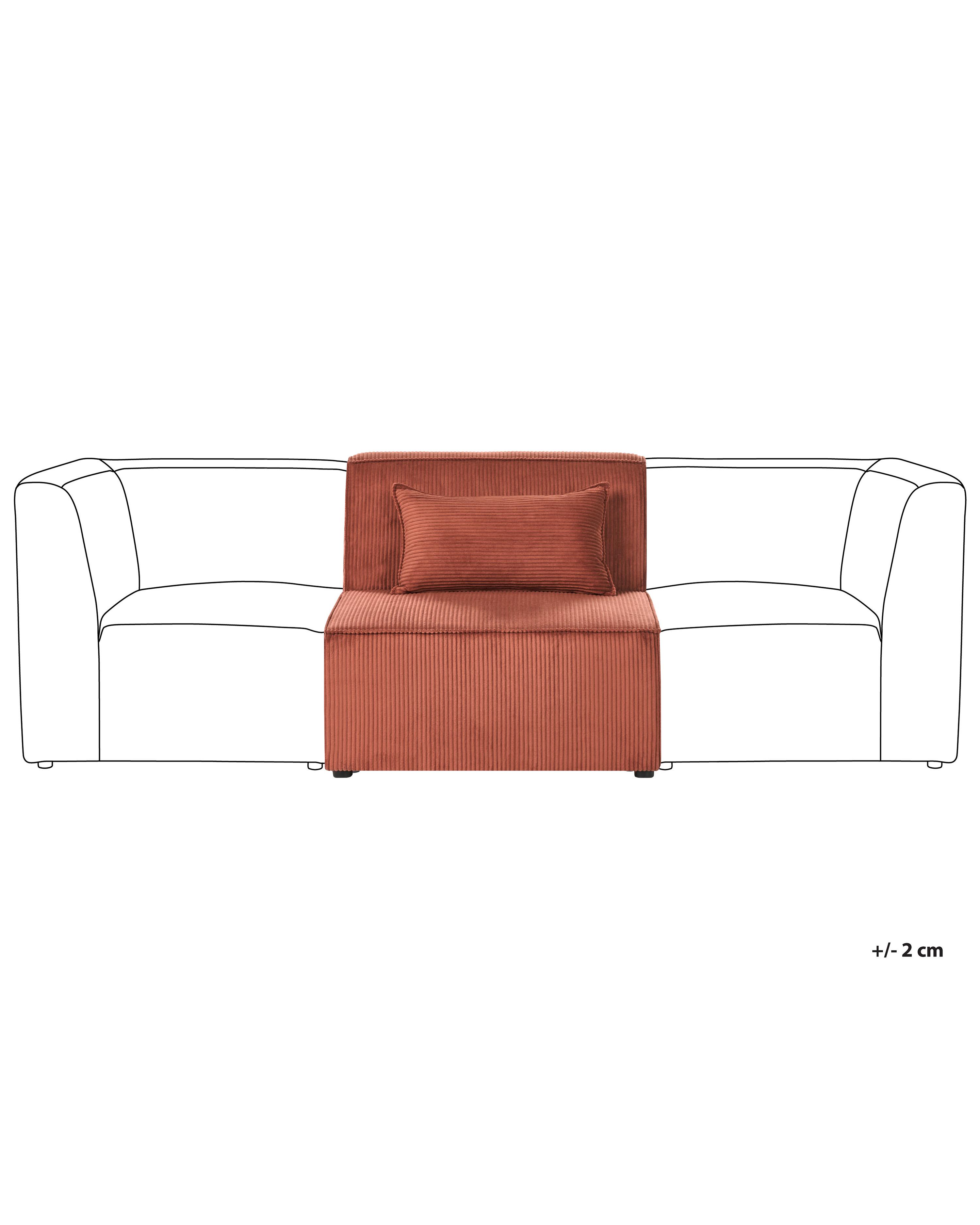 Zitmodule LEMVIG Corduroy Goudbruin