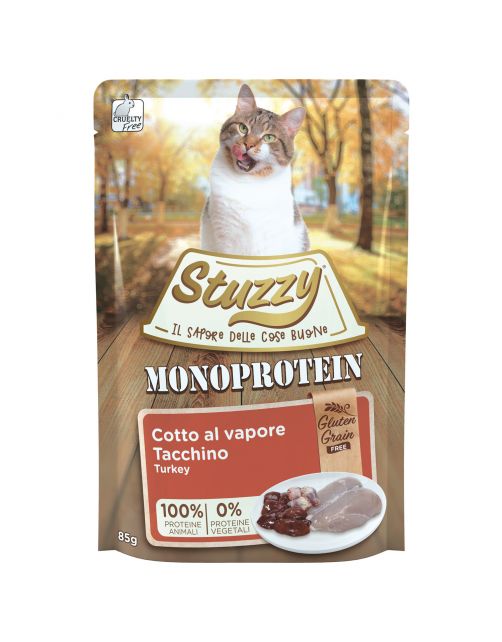 Stuzzy Cat No Grain Pouch 85 g - Kattenvoer