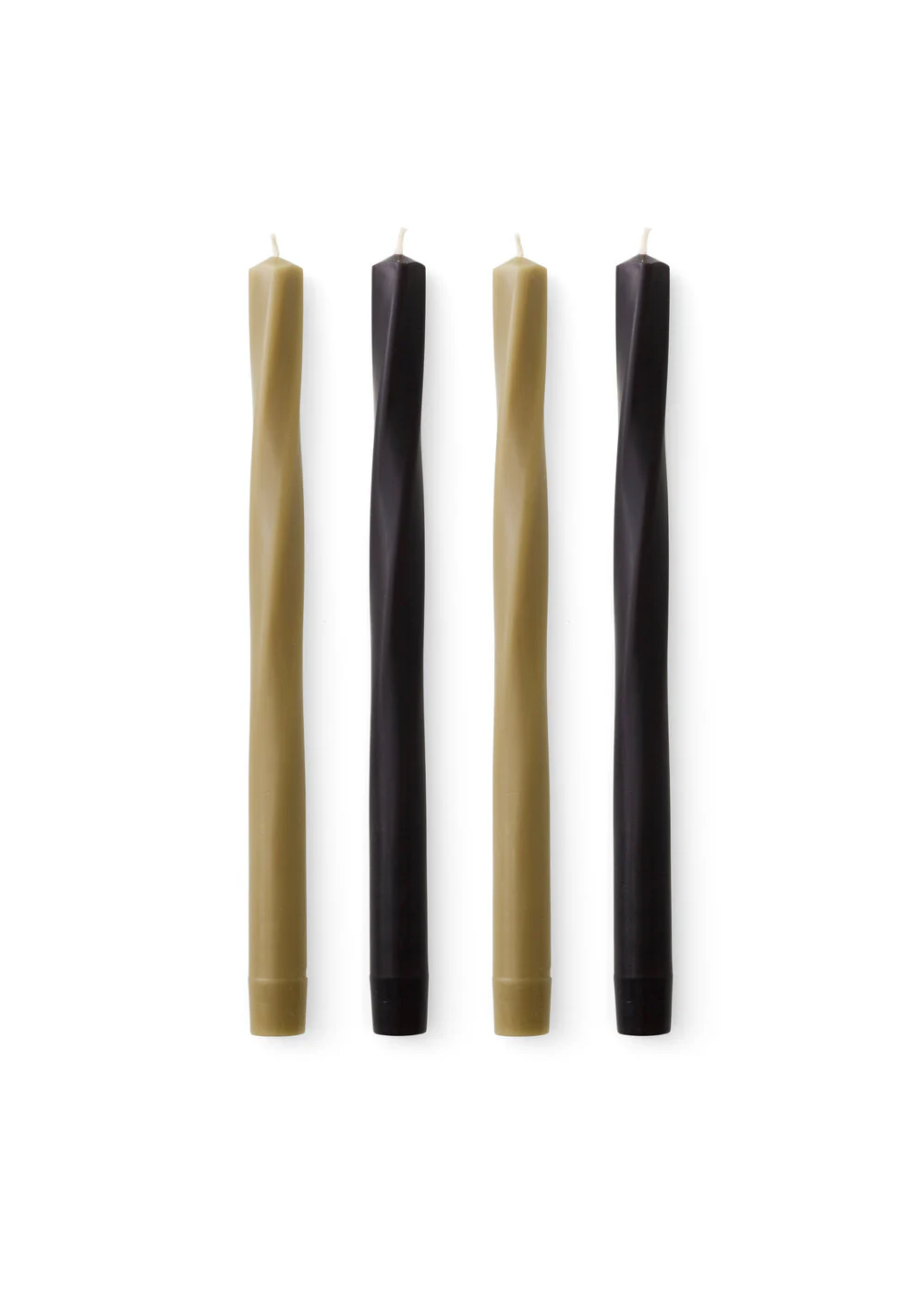 Audo Copenhagen  Twist Tapered lys 4-pak - Neutral