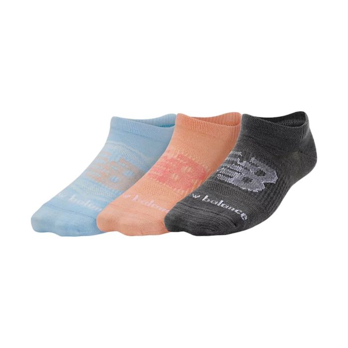 New Balance Junior Strømper Flat Knot No Show - 3 Pack