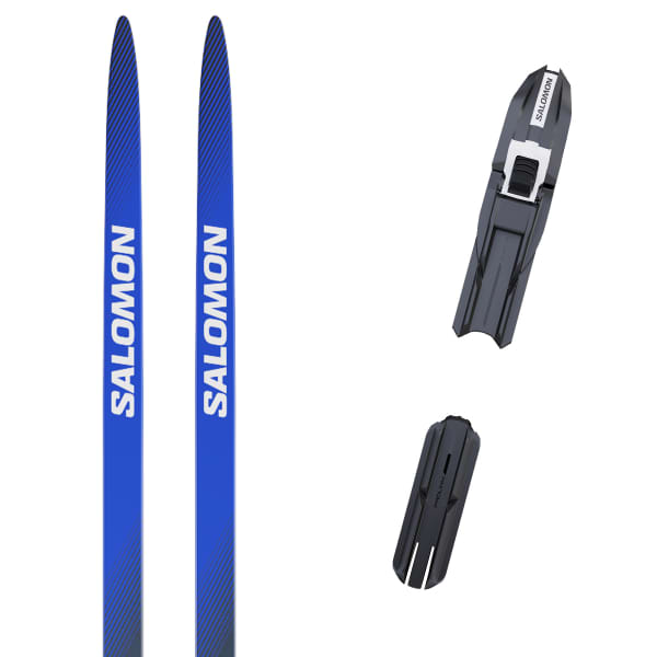 Pack ski de fond SALOMON RS 8 + PROLINK SHIFT SKATE BLUE/BLACK/WHITE