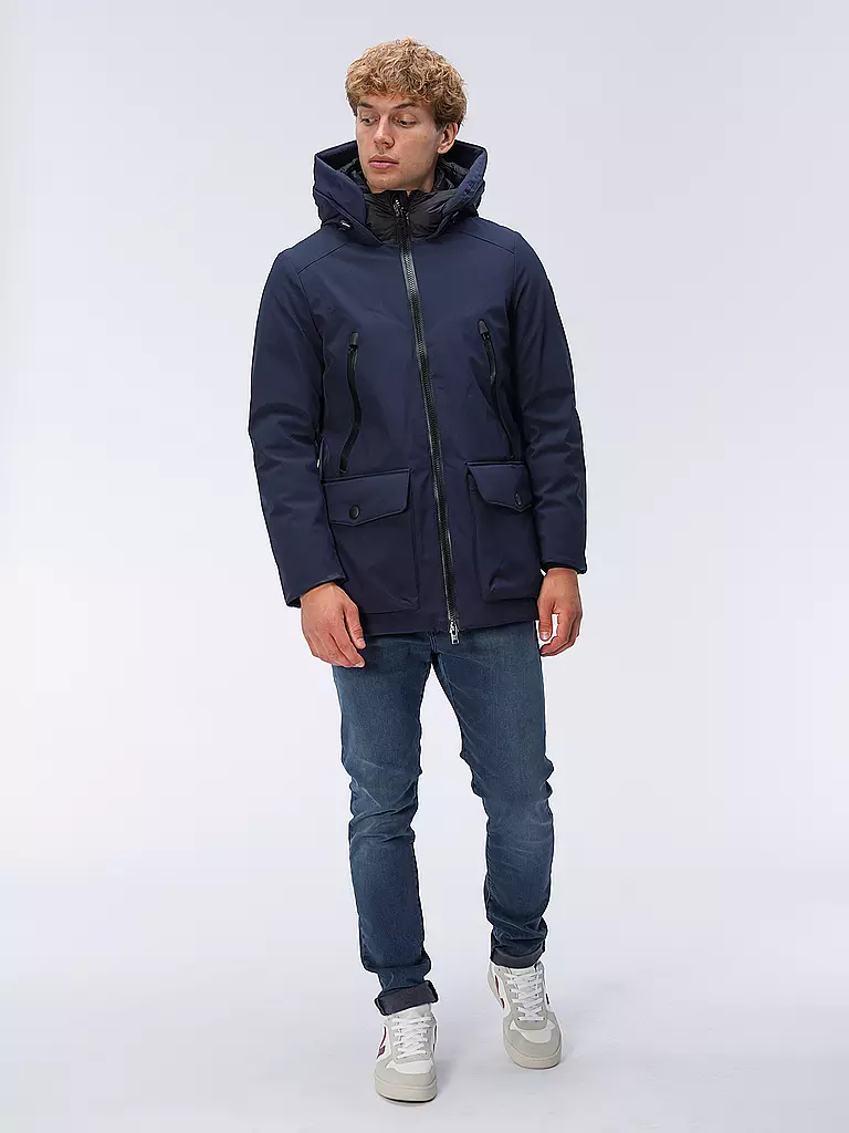 WOOLRICH Parka blau