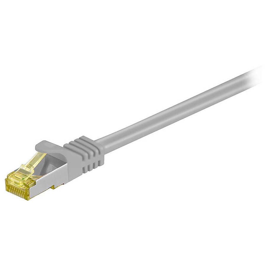 Cable RJ45 Cat 7 S/FTP (gris) - 20 m
