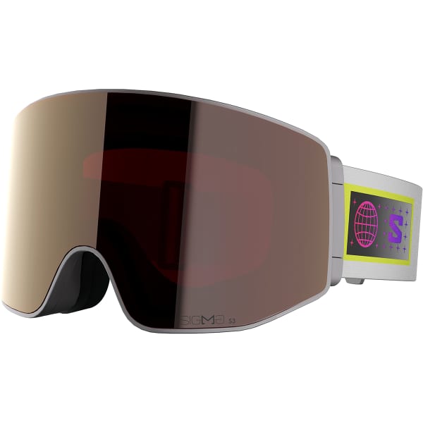 Masque de ski SALOMON SENTRY PRIME SIGMA GREY VIOLET