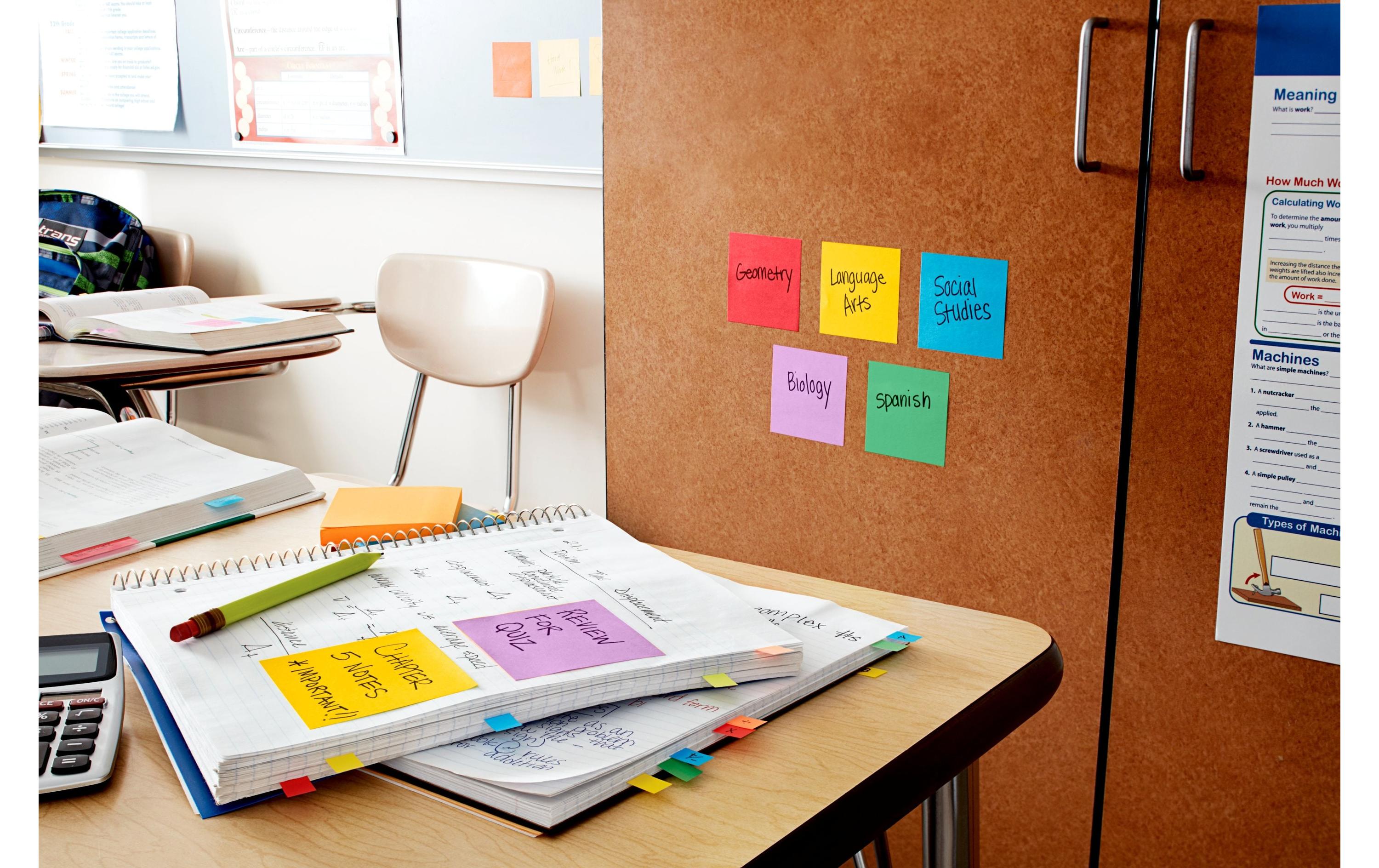 Notizzettel Super Sticky Boost Collection 7.6 x 12.7 cm5 Haftnotizen Blöcke