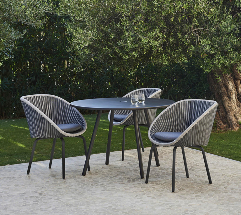 Cane-Line Zitkussen voor Peacock stoel dark grey