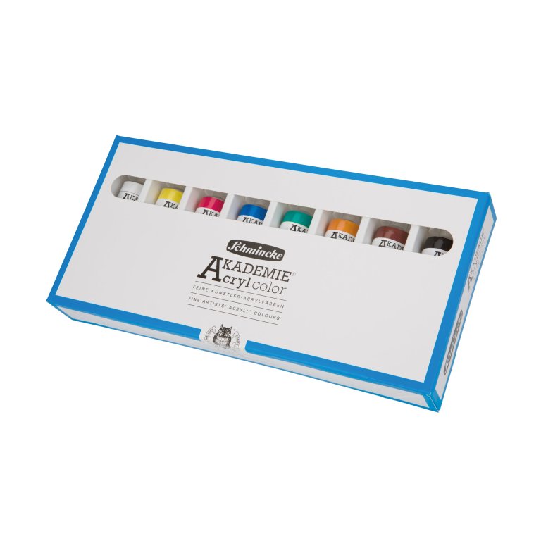 Schmincke Acrylfarbe Akademie, Set