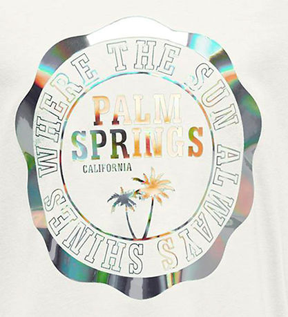Kids Only T-Shirt - KogAlison - Cloud Dancer/Palm