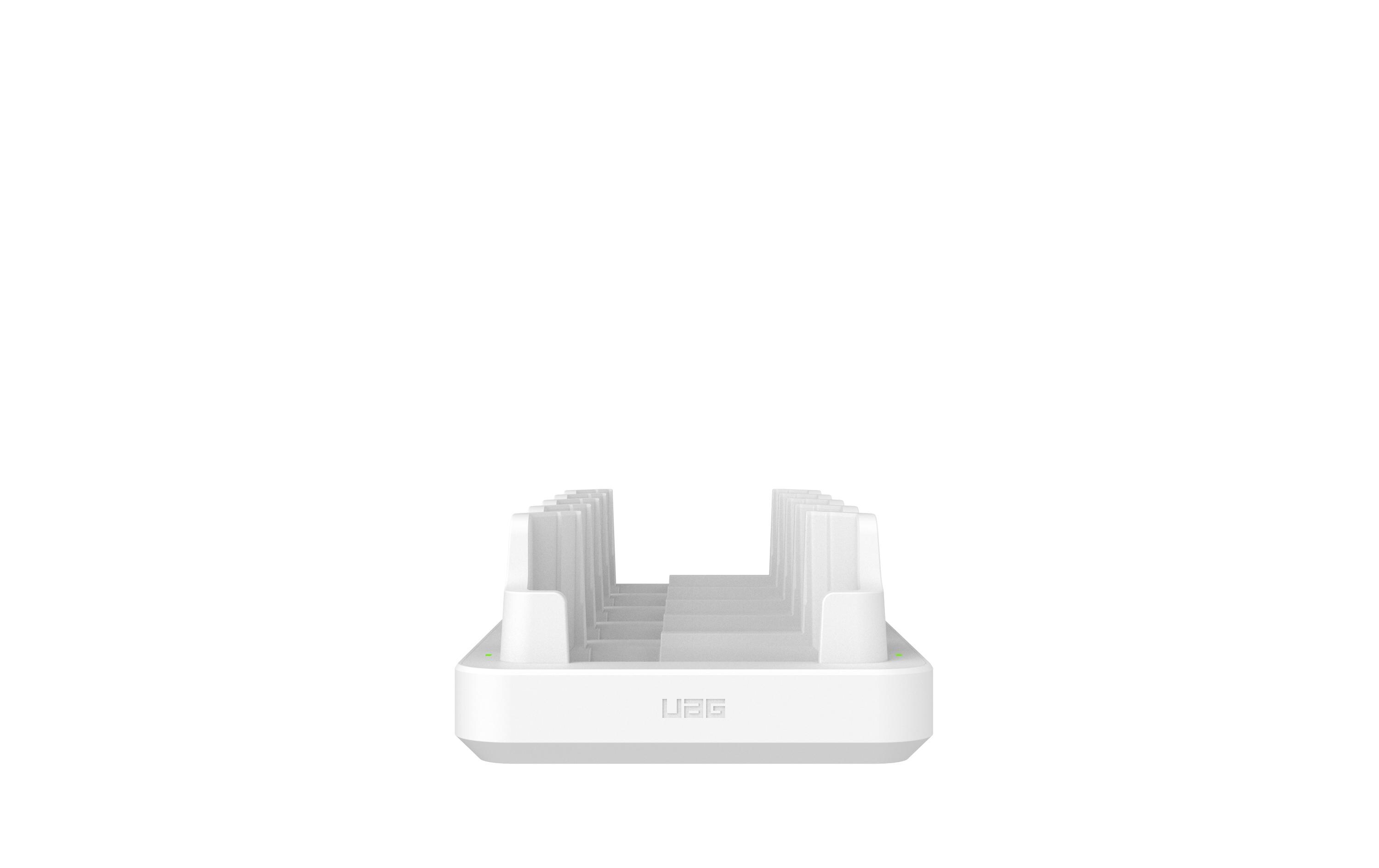 Ladestation Workflow 5 Slot Case Charger Weiss<br>USB-Ladestation zum Laden von bis zu fünf Geräten
