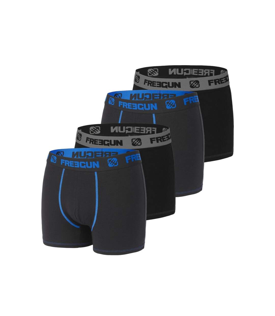 Boxer Homme Coton, Calecon Homme, Anti-irritation, Doux (Lot de 4)