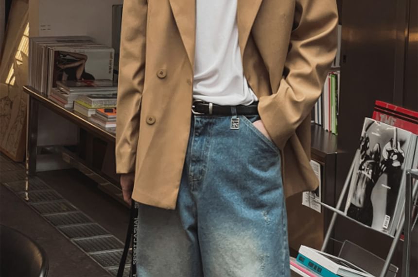 SeoulPop - Unisex effen blazer