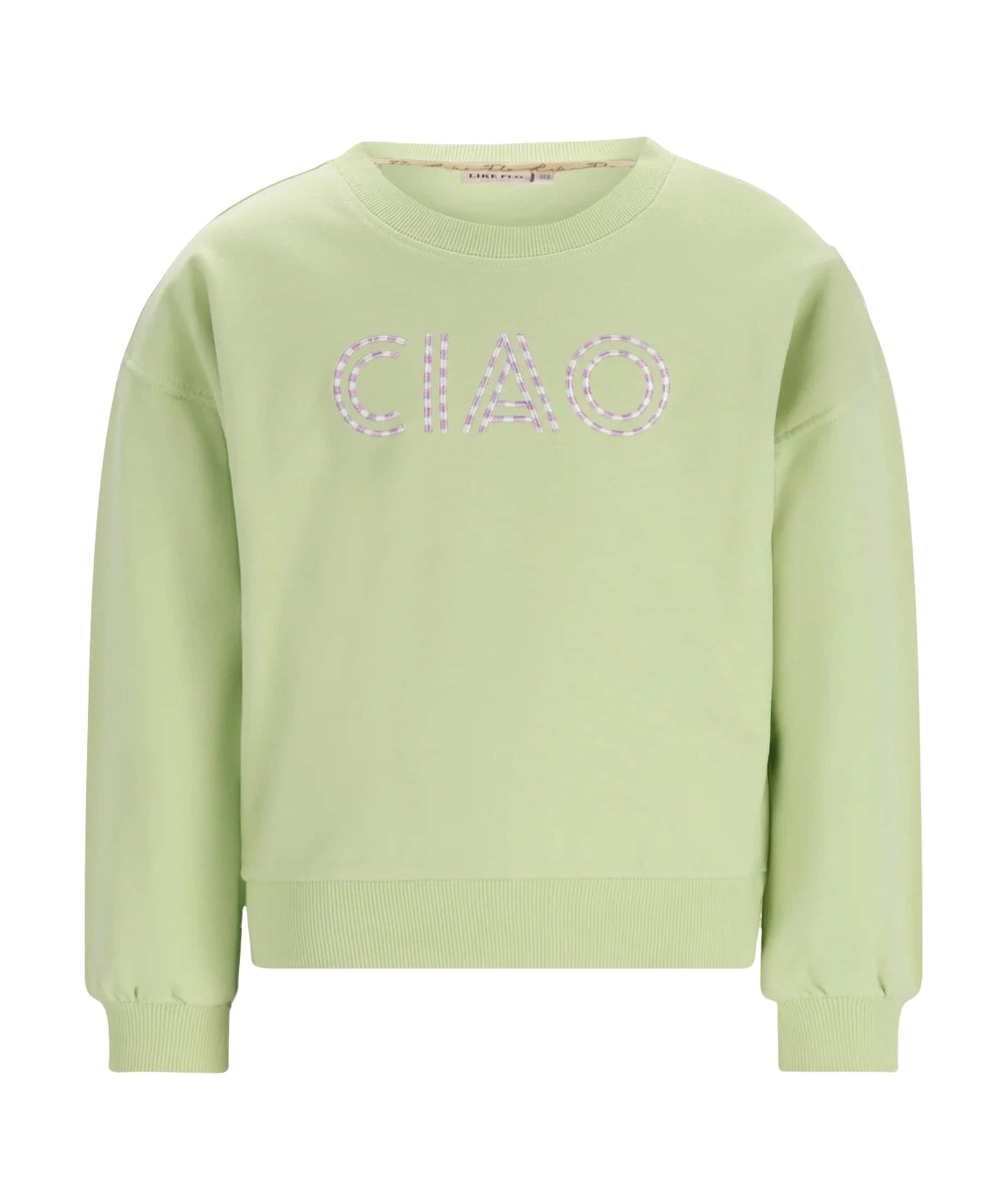 Like Flo Meisjes sweater groen