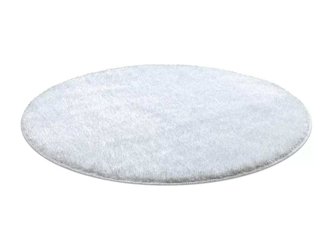 Tapis de salle de bain SYNERGY cercle, glamour, antidérapant, doux - cercle 67 cm
