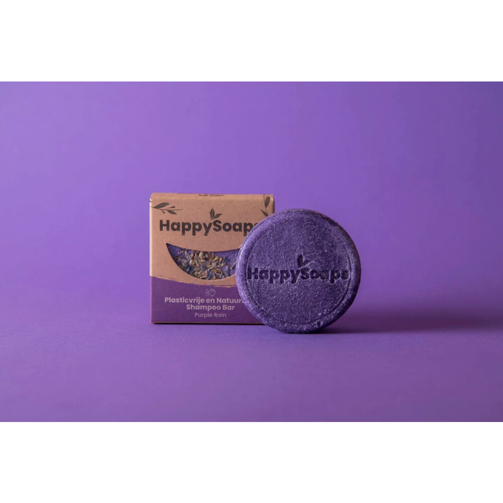 HappySoaps Shampoo Bar Purple Rain70 gr