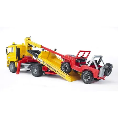 BRUDER® 2750 Abschlepp-LKW mit Geländewagen