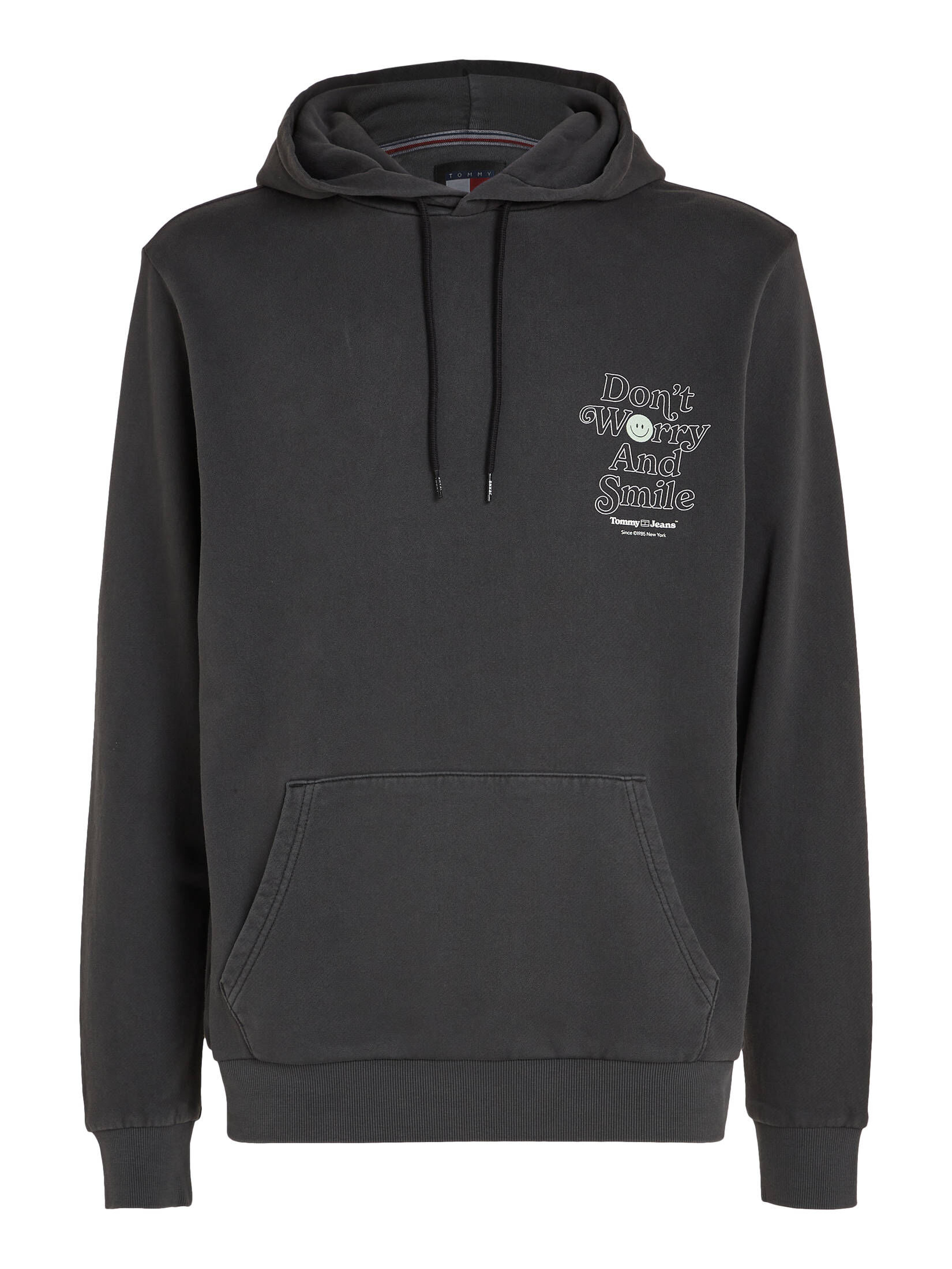 Tommy Jeans| Herren Sweatshirt mit Kapuze TJM REG NOVELTY GRAPHIC HOODIE