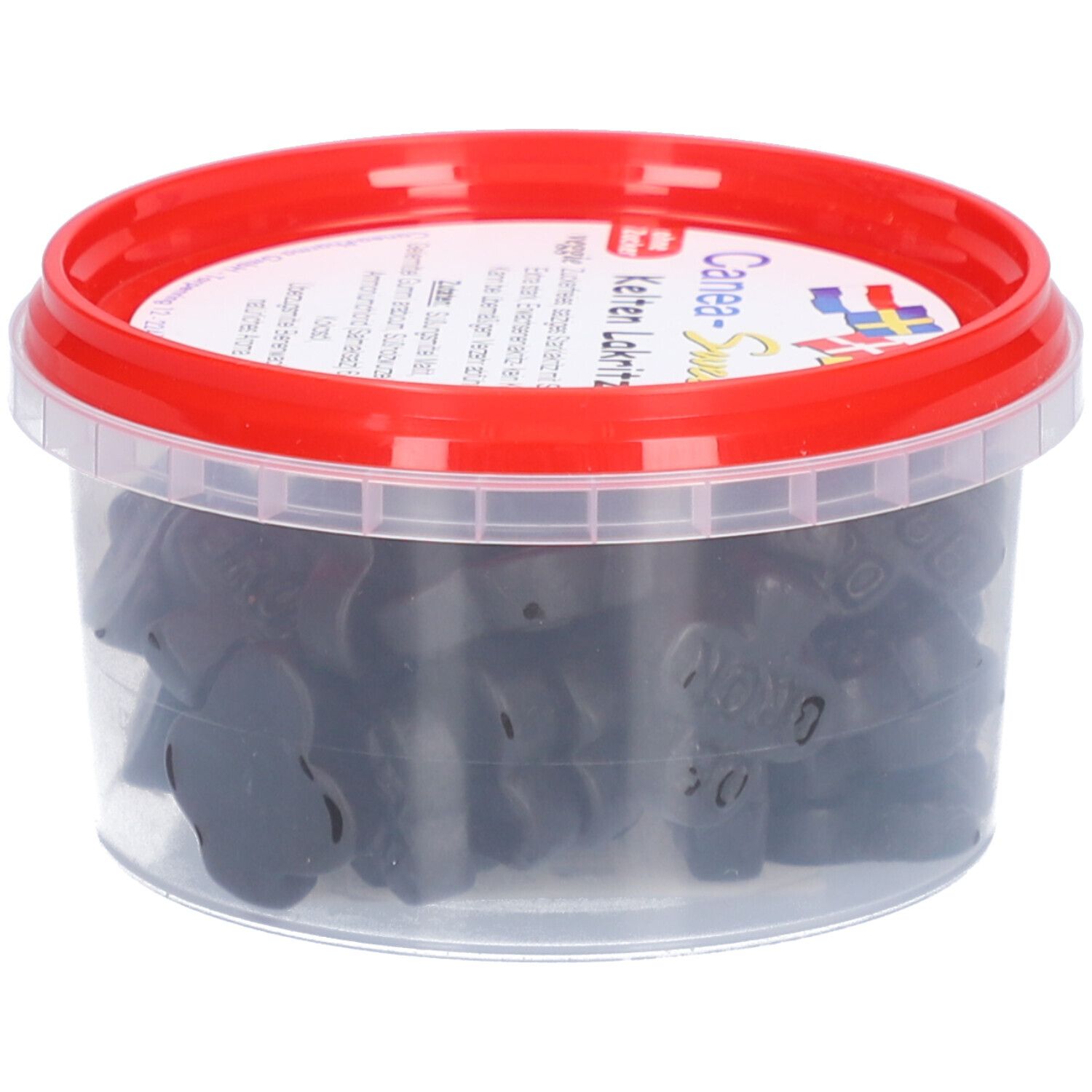 Canea-Sweets Extrastarkes Zuckerfreies Salzlakritz