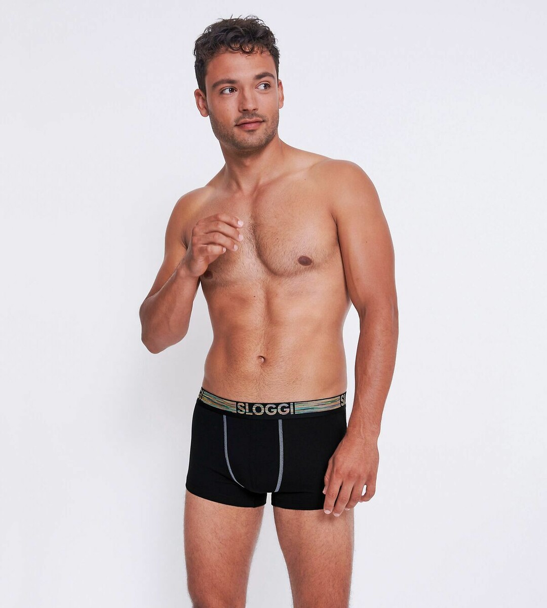 SLOGGI<br>Conjunto de 2 cuecas boxer Go ABC Natural