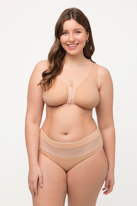 Bustier, Still-BH, Vorderverschluss, Cup C/D - E/F