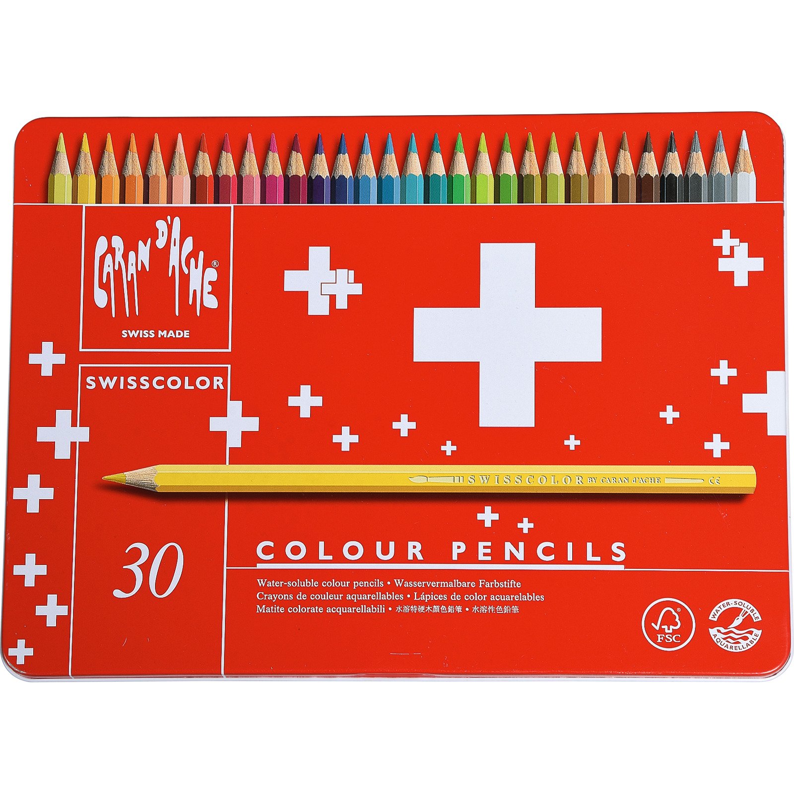 Caran d'Ache Farbstifte 30 Stück