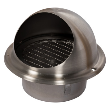 Sanivesk overdrukrooster bol RVS Ø150 mm