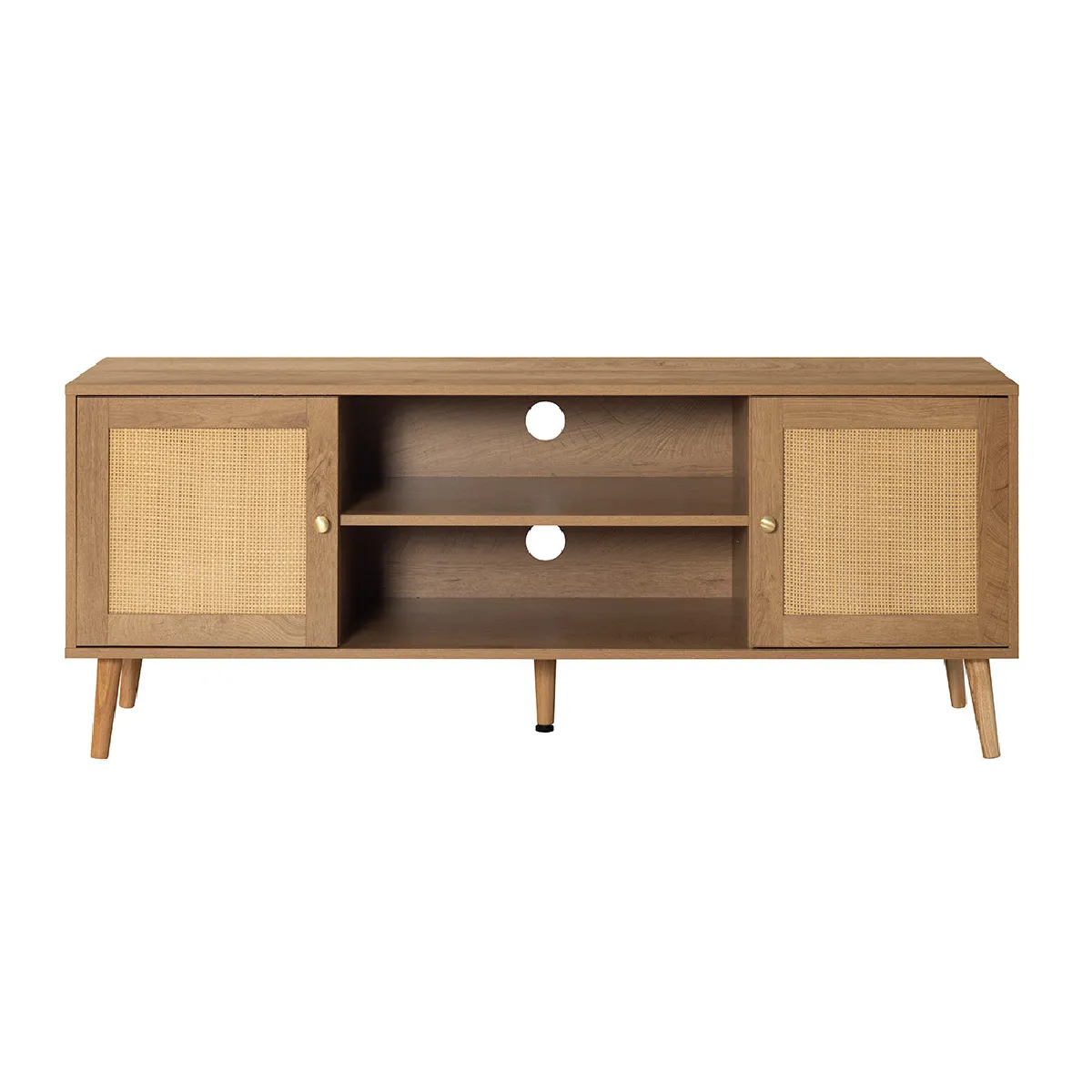 BESTMOBILIER Goto - Meuble TV - Bois