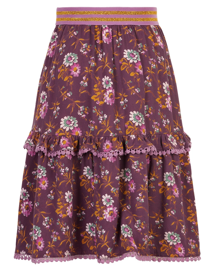 Rock MINI FLORAL in lila