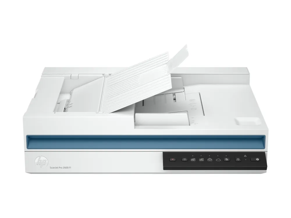 HP Scanjet Pro 2600 f1 - Dokumentscanner - CMOS / CIS - Duplex - A4/Legal - 1200 dpi x 1200 dpi - op til 25 ppm (mono) / op til 25 ppm (farve) - ADF (60 ark) - op til 1500 scanninger pr. dag - USB 2.0