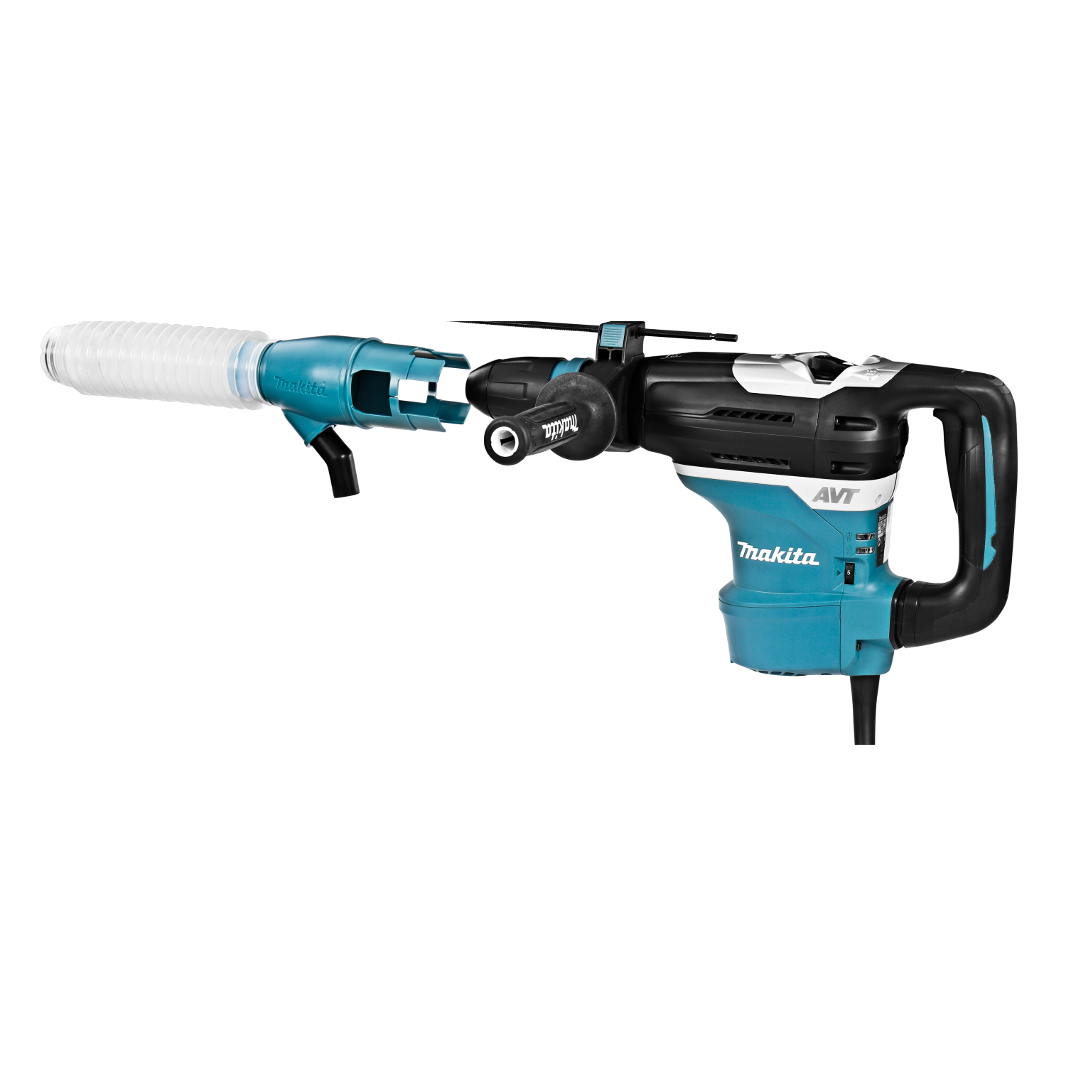 Makita HR4013CV SDS-max Combihamer incl. stofafzuigset in koffer - 1100W - 8J