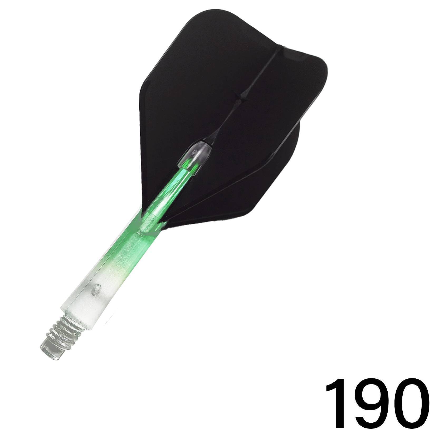 L-Style - L-Shaft Lock Straight N9 TwinColor - Transparent Grün