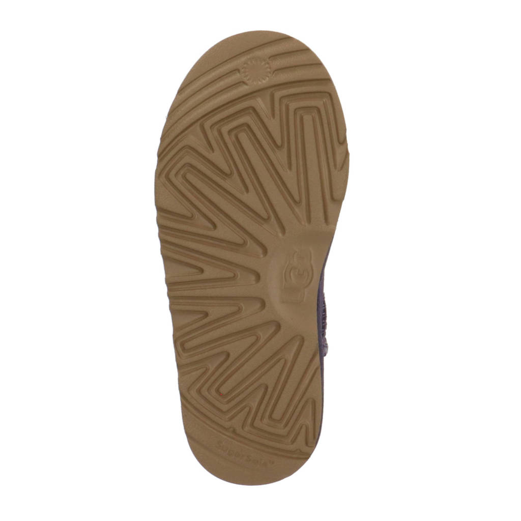 UGG Classic llsuède enkelboots lila