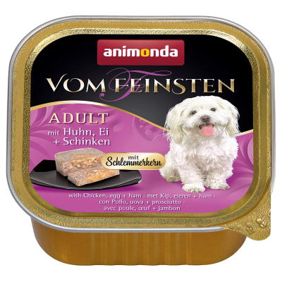 animonda Vom Feinsten Adult mit Huhn, Ei & Schinken 150g