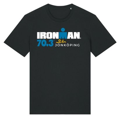 T-Shirt Manches Courtes Ironman 70.3 Jonkoping Noir Homme