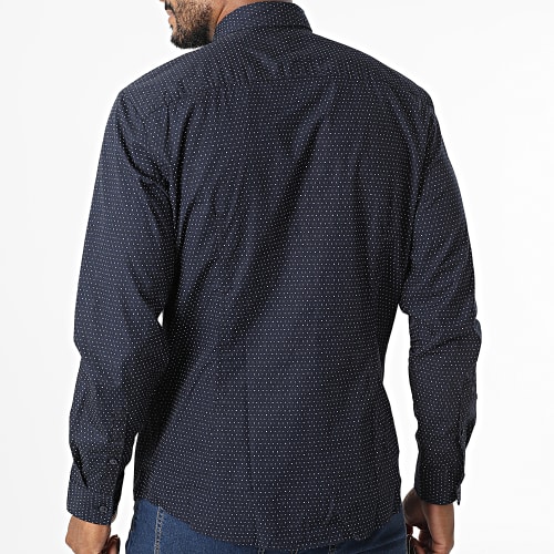 Chemise Manches Longues 992EE2F304 Bleu Marine