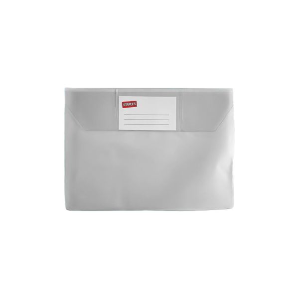 Envelope A5 PVC Translucido c/ Visor Transparente 10 Un.