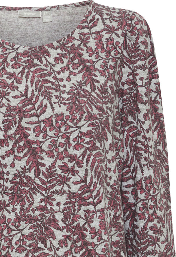 Fransa FRSOFT BL 1 Carmine rose aop 03c
