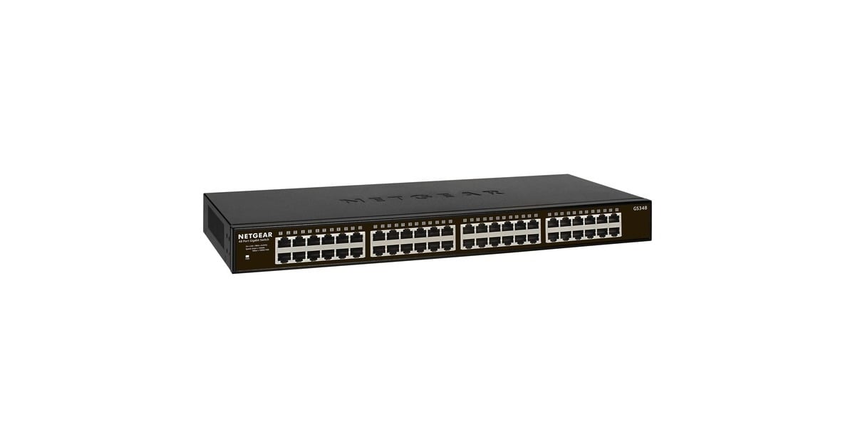 NetgearGS348 SOHO Ethernet switch