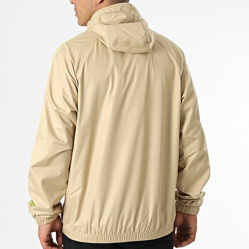 Coupe-Vent Capuche A Bandes 3 Stripes H65775 Beige