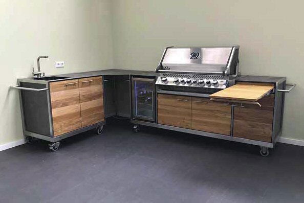 Niehoff-Garden Spül-Wagen PRO OUTDOORKÜCHE PRO